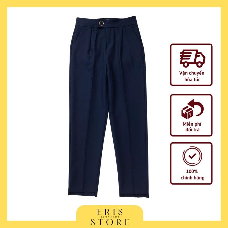 Quần baggy đai tròn gấu lệch ERIS