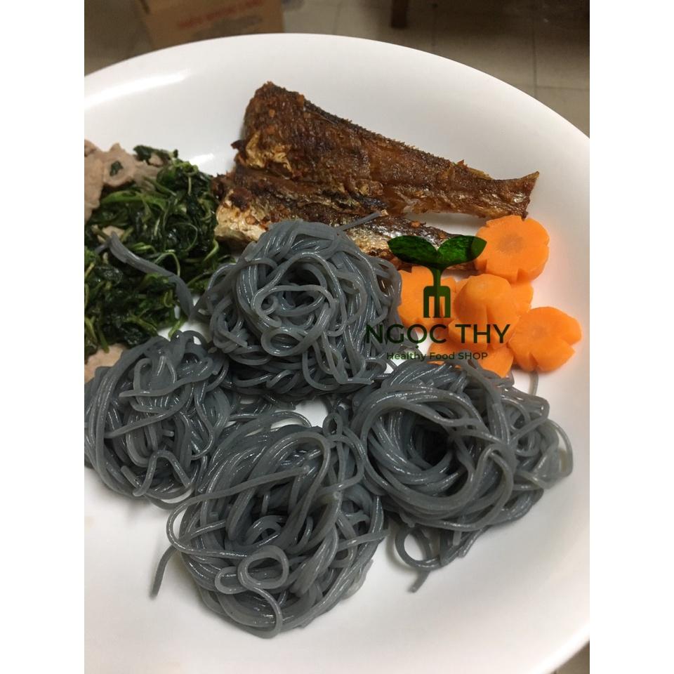 Bún gạo lứt ĐEN, mì gạo lức huyền mễ ăn eatclean giảm cân healthy gói 500gr