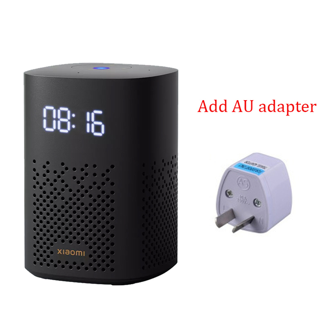 Xiaomi Xiaoai Bluetooth Loa chơi nâng cao Phiên bản LED Digital Hiển thị đồng hồ hồng ngoại WiFi Loa Player Trình phát nhạc thông minh Color: add UK adapter