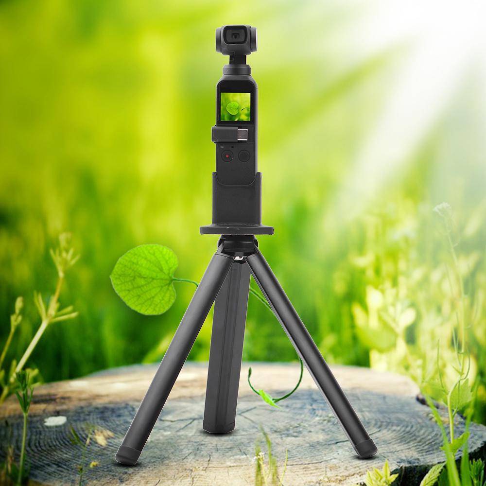 Portable Base Stand Adapter Holder Connector & Desktop Tripod Mount with 1/4 Inch Screw Expansion Kit for Pocket