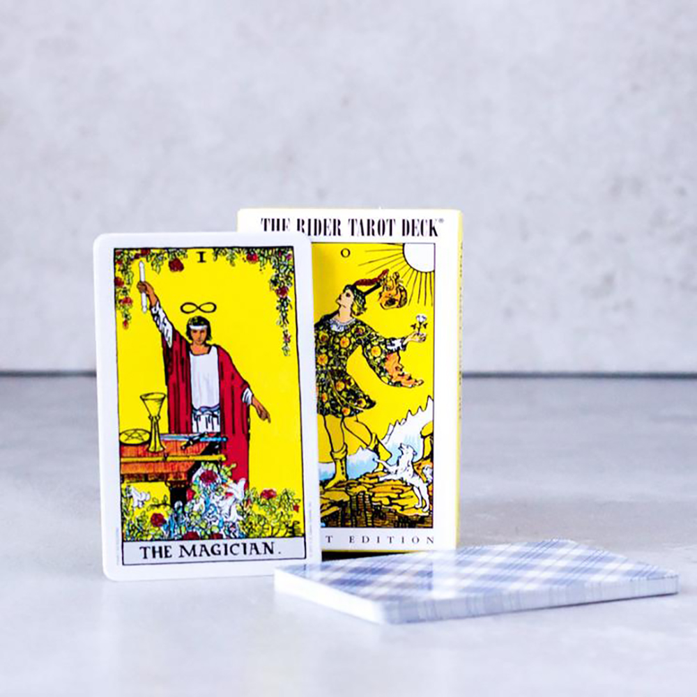 Bài Rider Waite Tarot Pocket Edition 78 Lá Bài  Đá Thanh Tẩy