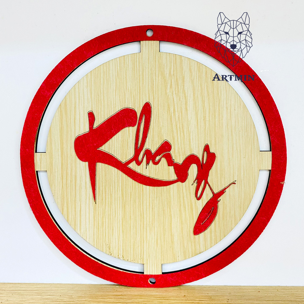 Chữ Khang Thư Pháp May Mắn - Trang Trí Tết - Trang Trí Nhà Cửa May Mắn 2023