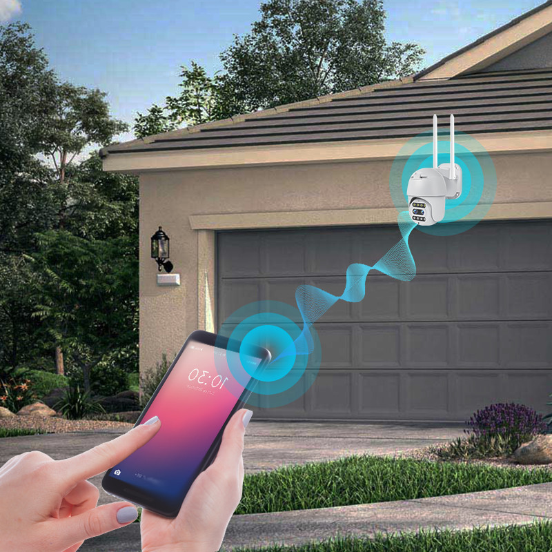 Camera Carecam Pro CC5022 Xoay Ngoài Trời 2.0Mpx FullHD 1080P, Hỗ Trợ Zoom Tới 10X - Hàng Chính Hãng