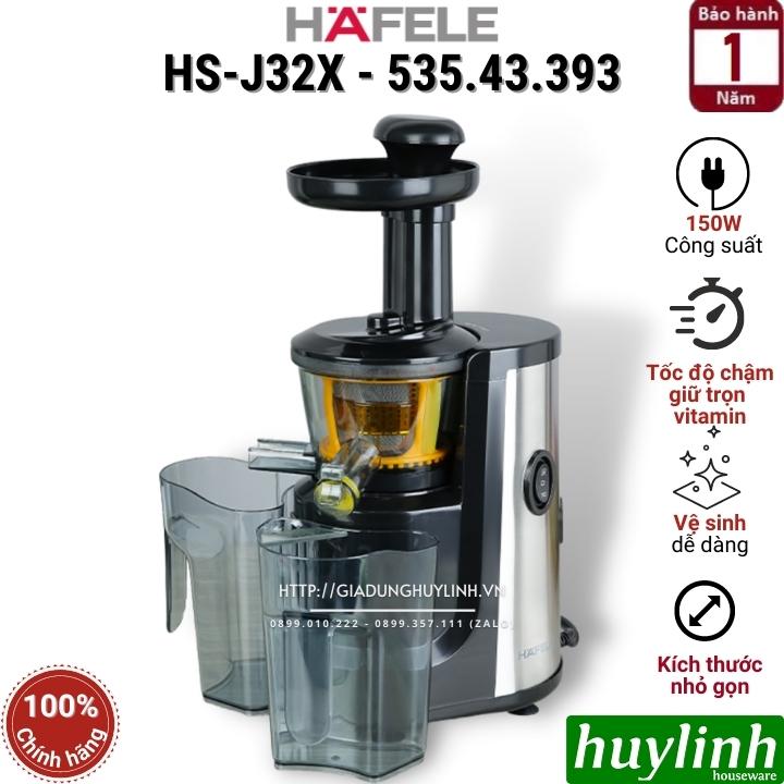 Máy ép trái cây chậm Hafele HS-J32X - 535.43.393 - 150W - Hàng chính hãng