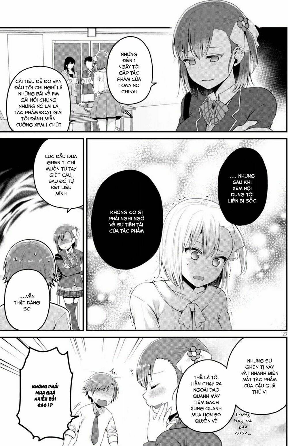 em gái tôi là một tiểu thuyết gia chapter 3 25