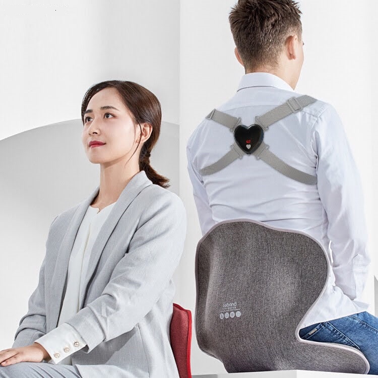 Đai Chống Gù Điện Tử Thông Minh Cao Cấp Báo Rung Đếm Số Cho Trẻ Em Giữ Đúng Tư Thê Công Nghệ Nhật Bản