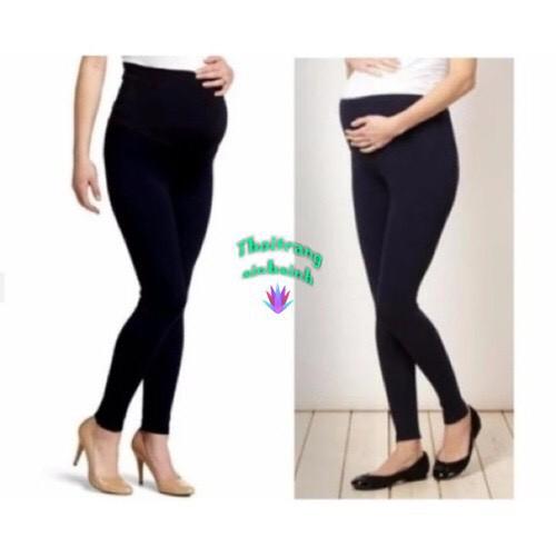 Quần Legging Bầu dài, Co Giãn Thoải Mái, CÓ MIẾNG ĐÁP BỤNG, Mềm Mịn Không Xù Lông Chống Cắn Chỉ, hàng cao cấp