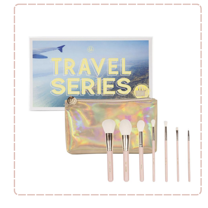 Bộ Cọ Trang Điểm BH Travel Series 7 Piece Face &amp; Eye Brush Set With Bag