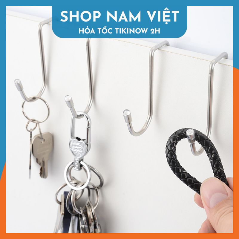 Móc Chữ S Đôi Treo Đồ Đa Năng