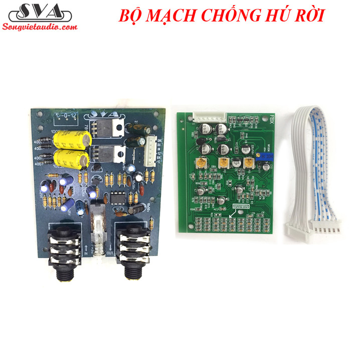 BỘ CHỐNG HÚ GẮN cho MIC RỜI TẶNG KÈM BIẾN ÁP NGUỒN