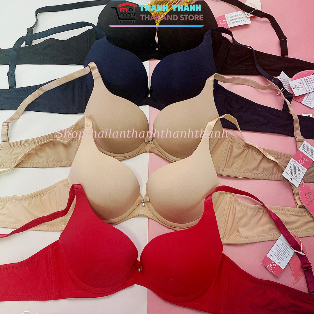 Áo ngực mút kép nâng đẩy push up Anny Thái Lan 902 mút vừa 3cm, mềm mại, form đẹp