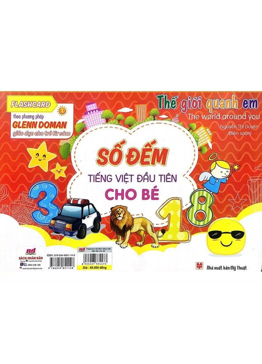 Flashcard Thế Giới Quanh Em: Số Đếm