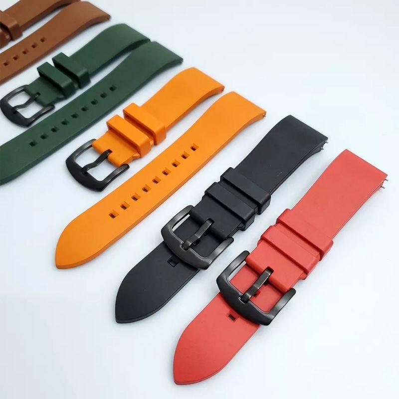 Dây Đeo SILICON dành Cho Xiaomi Miwatch Color mềm mại khoá dây cao cấp