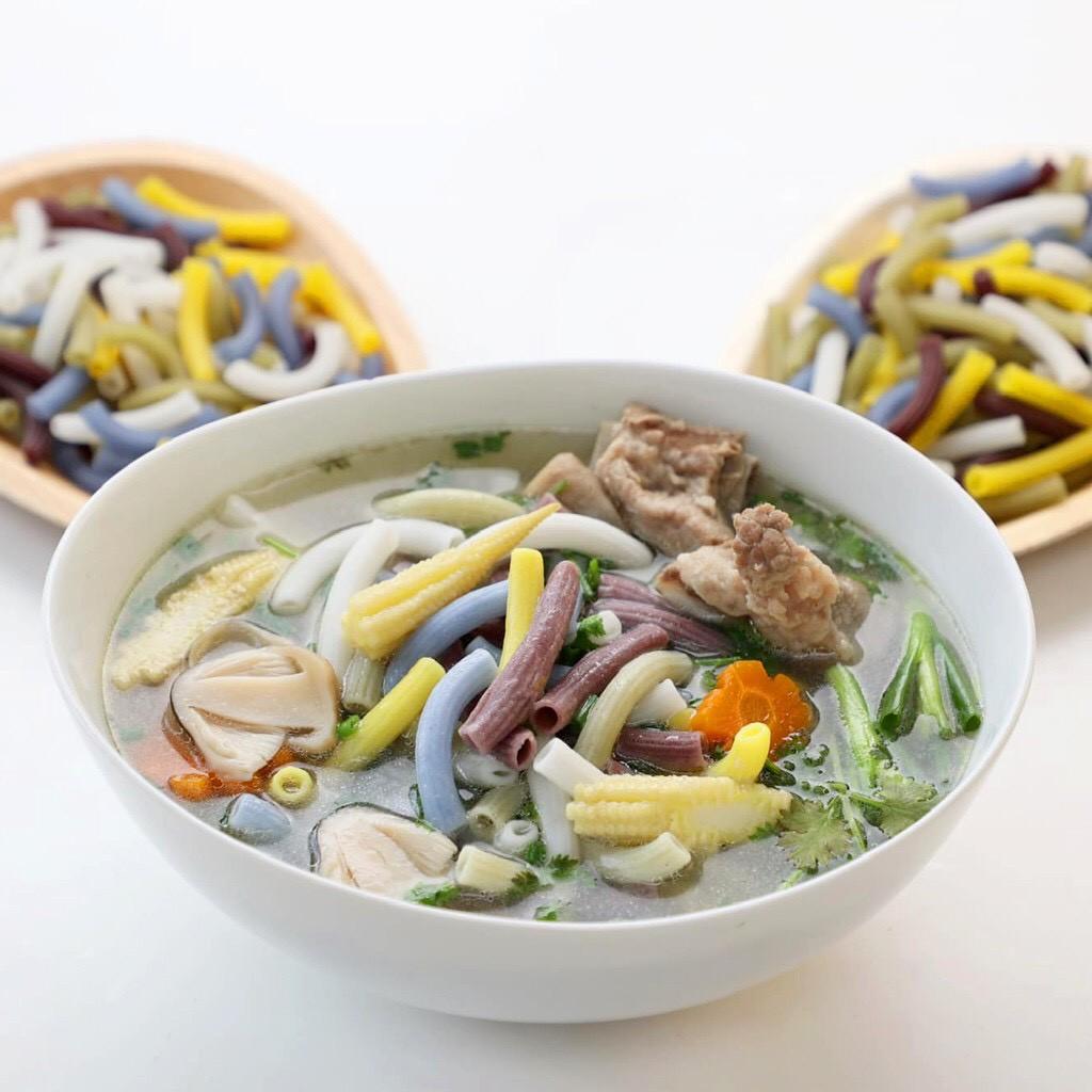 Nui Rau Củ Hữu Cơ hỏa tốc - Nui Cho Bé Ăn Dặm.Giàu Chất Xơ