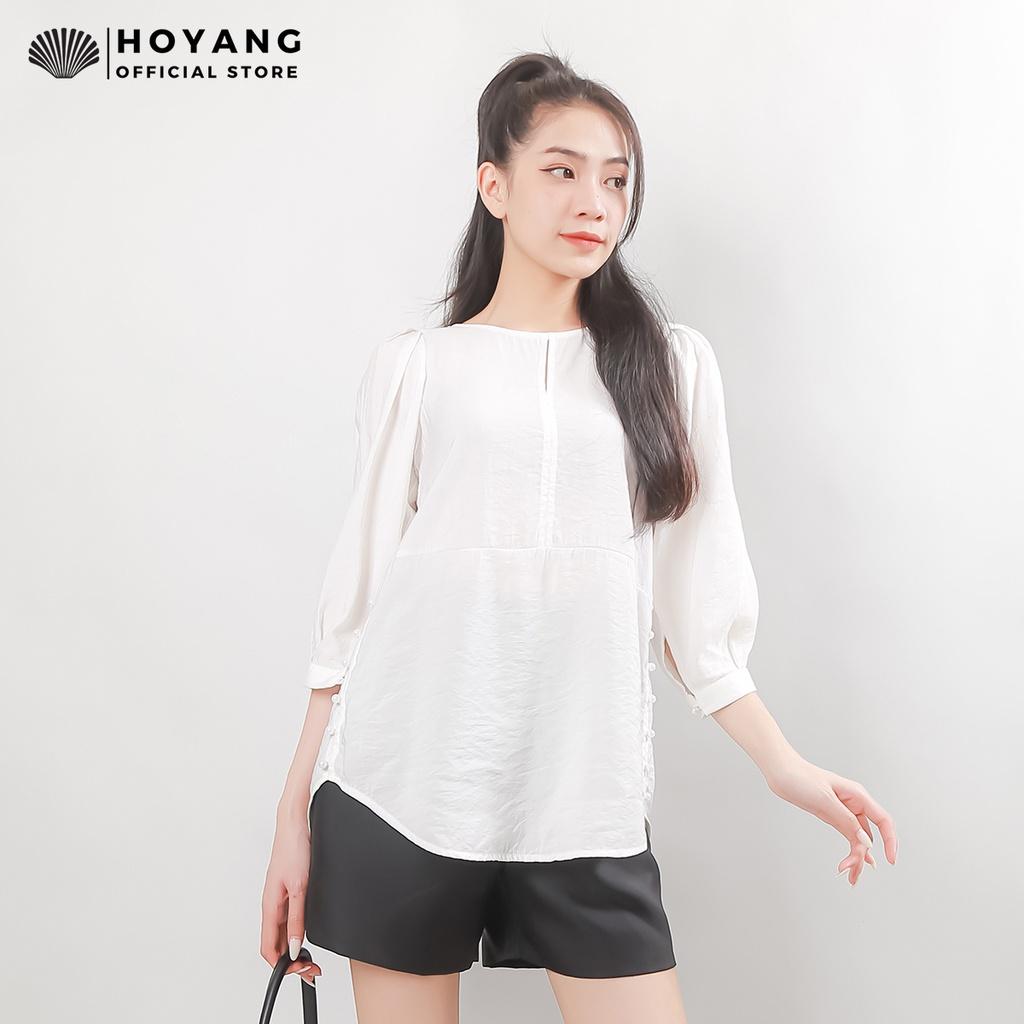 Áo Kiểu Form Rộng Che Bụng HOYANG AHY42