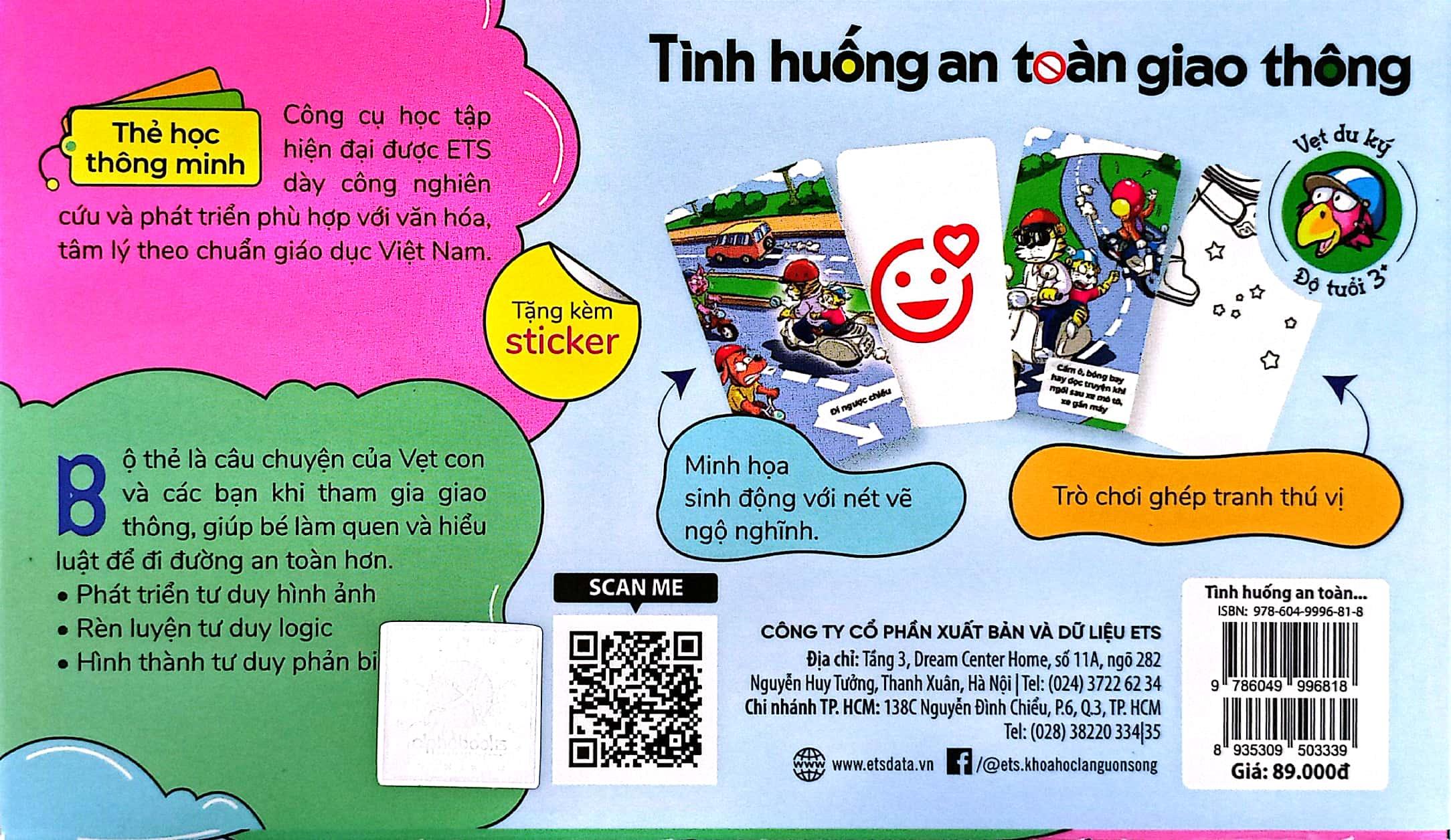 Sách - Hộp Thẻ Thông Minh: Tình Huống An Toàn Giao Thông