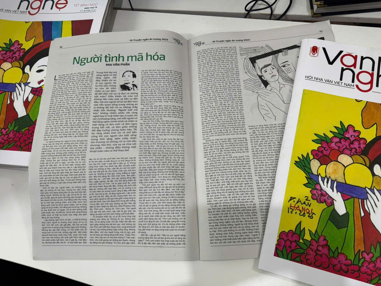 BÁO VĂN NGHỆ – SỐ TẾT BÍNH NGỌ 2026 – Năm thứ 79 – Số 6 + 7 +8 – Kèm phụ bản 10 TRUYỆN NGẮN ẤN TƯỢNG 2025 – Báo Văn Nghệ