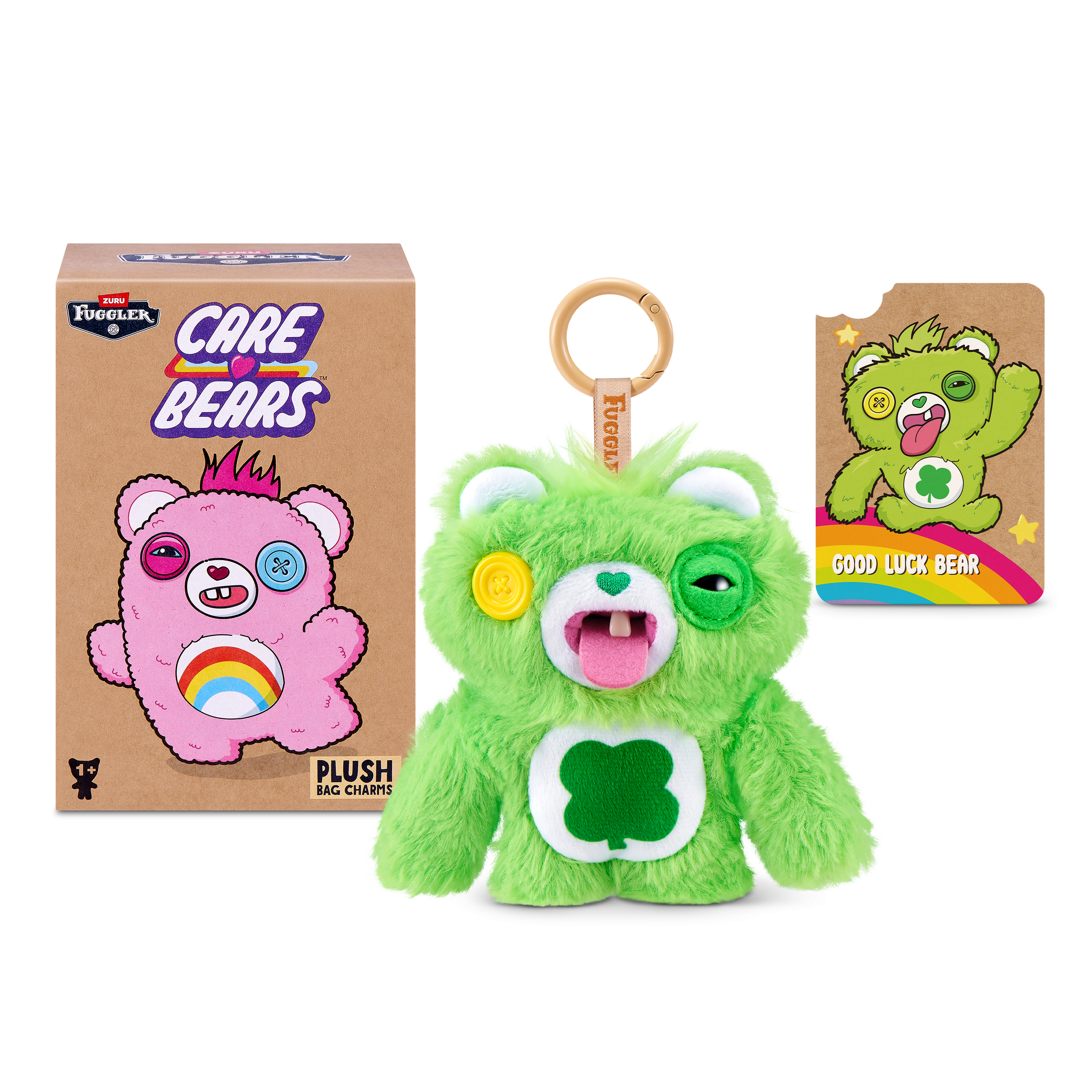 Blindbox Đồ Chơi Sưu Tầm Fuggler Care Bears Keyrings 5 Inch - Zuru Toys 15782