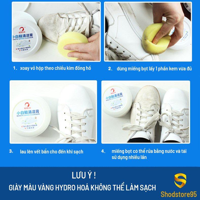 Kem vệ sinh giày da, ba lô, túi xách Sheng Yan - không cần nước