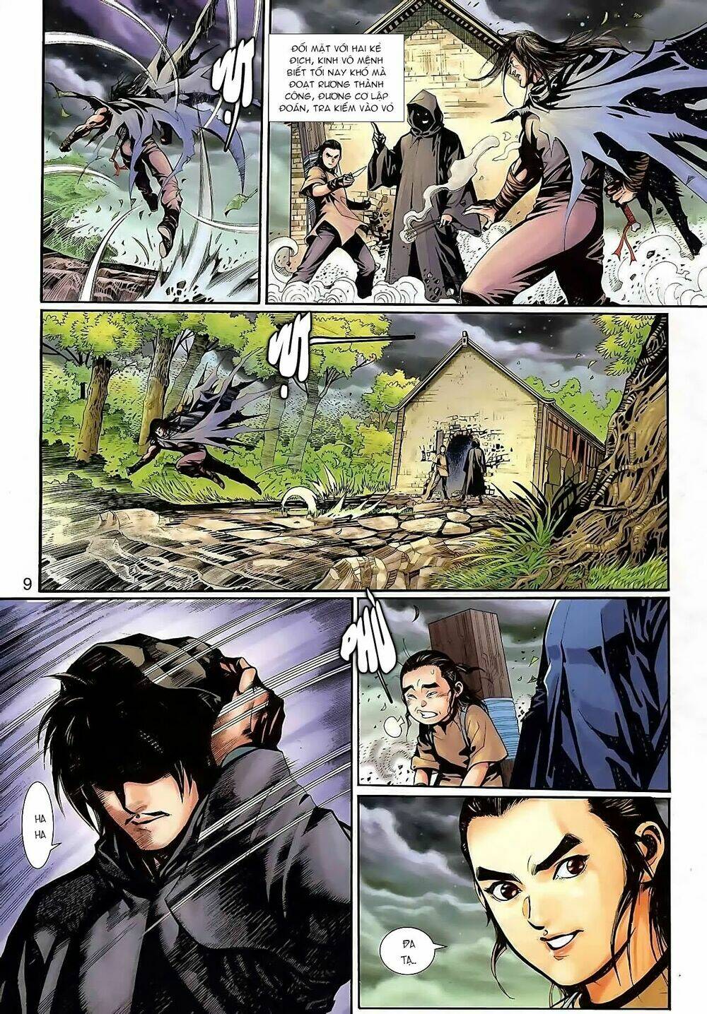 cổ long thiếu hiệp truyện chapter 4 9