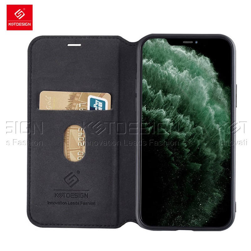 Bao da cao cấp hiệu KST Design cho iPhone 6 Plus/7 Plus/8 Plus/XS Max,/11 Pro Max - Hàng Chính Hãng - iPhone 7 Plus - 8 Plus - sáp nâu cafe