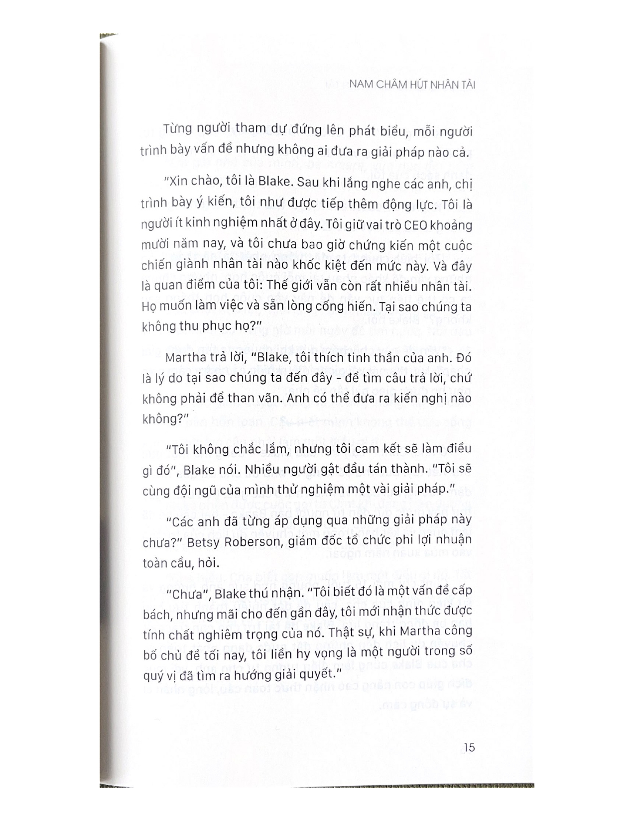 Nam Châm Hút Nhân Tài