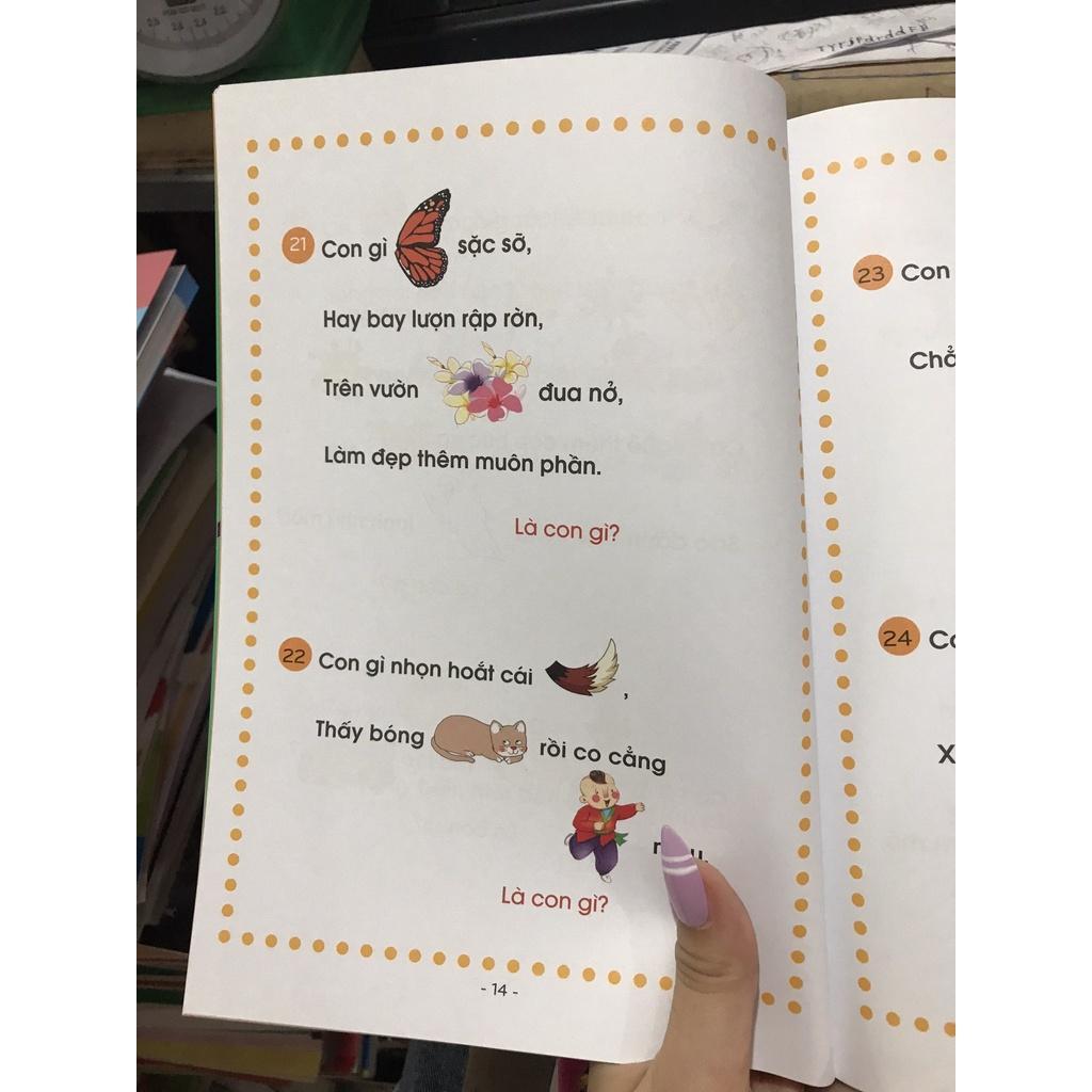 Câu Đố Tư Duy Hình Ảnh Cho Bé Tập Nói, Tập Đọc - Bản Quyền