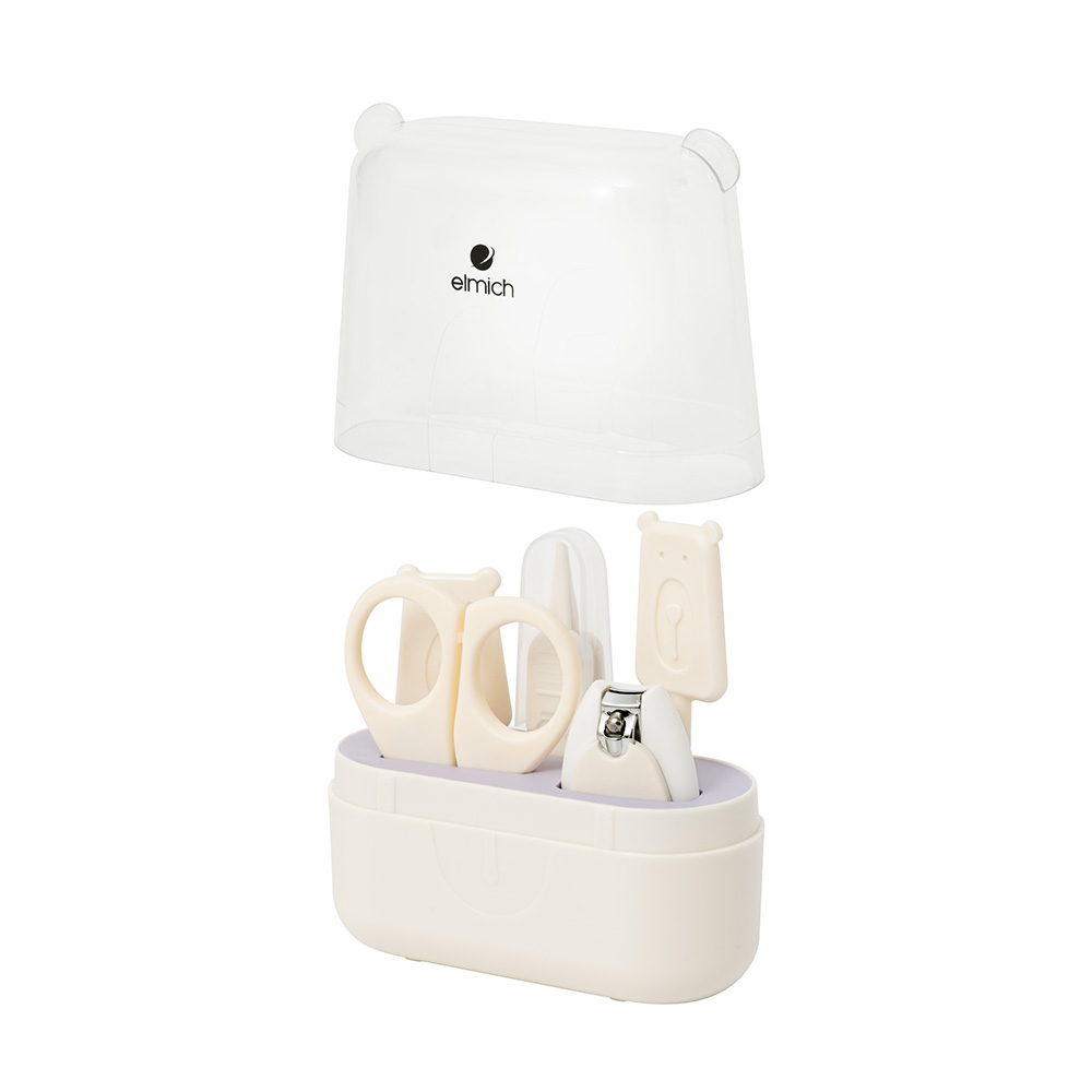 Bộ Dụng Cụ Chăm Sóc Móng, Tai Cho Bé Elmich BabyCare EL3041, Hàng Chính Hãng, Hộp Gọn Nhẹ - JoyMall