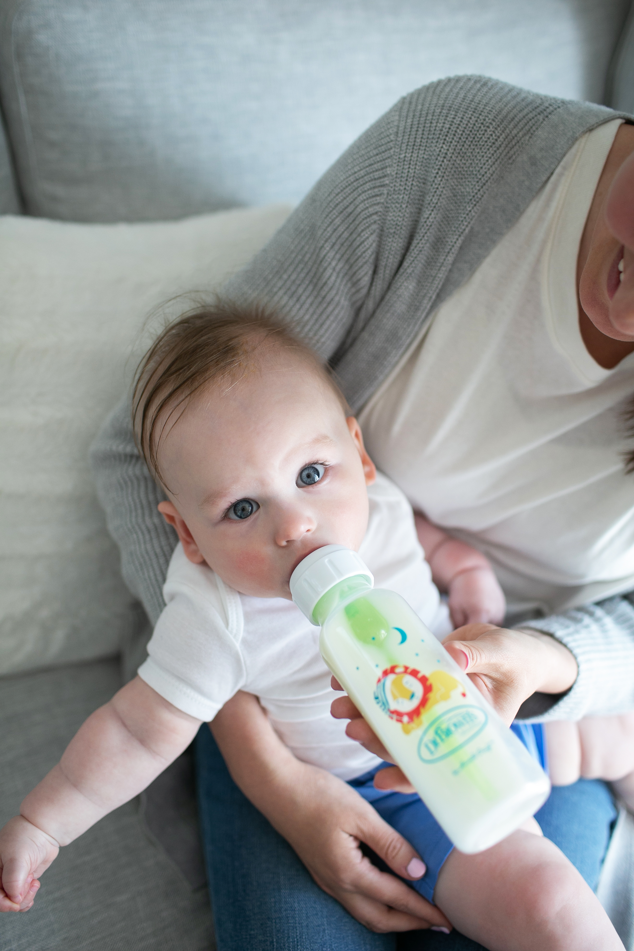 [ SB82034/40/41/42 ] Bộ 2 bình sữa Dr.Brown's nhiều họa tiết dễ thương, nhựa PP, 250ml, phiên bản Options Plus