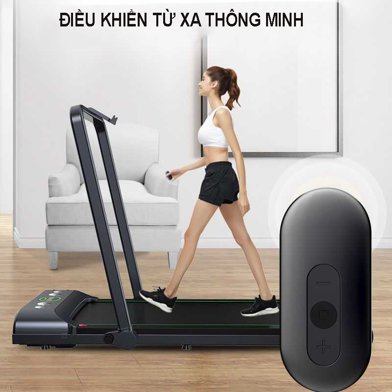 Máy Chạy Bộ Gập Gọn Có Điều Khiển Từ Xa,Có Tay Vịn HC3001 Chống Rung,Chống Ồn Đại Nam Sport