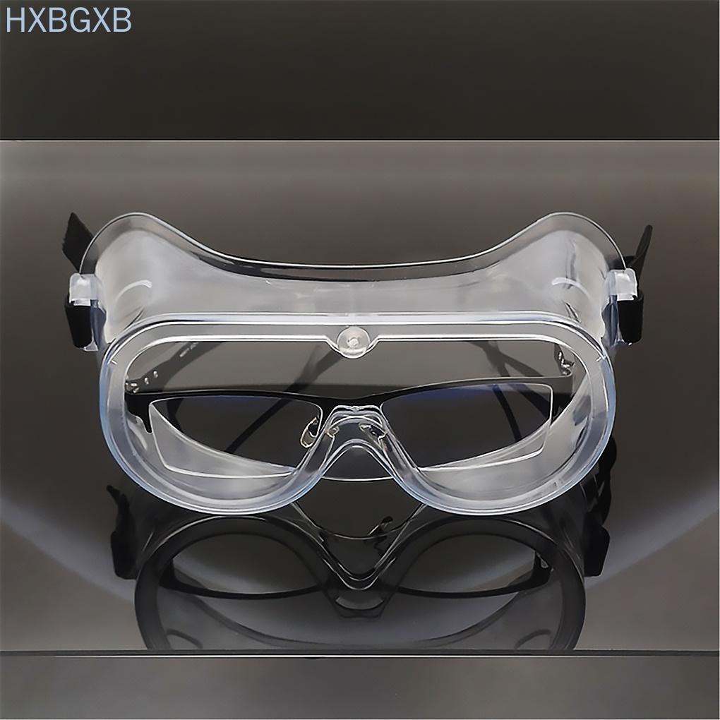 Adjustable Head Strap Goggles Shock Proof Anti-dust Anti-fog Clear Lens Glasses Chemical Lab Eyewear
