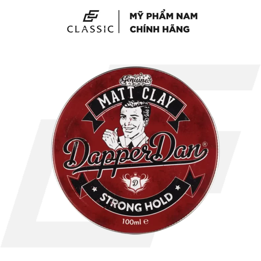 Sáp vuốt tóc Dapper Dan Matt Clay 100ml