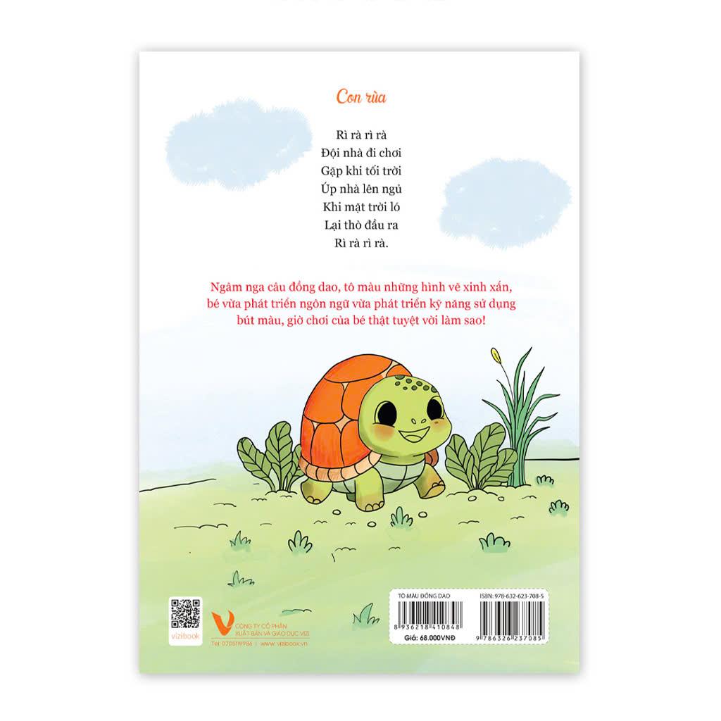 Sách - Tô Màu Đồng Dao