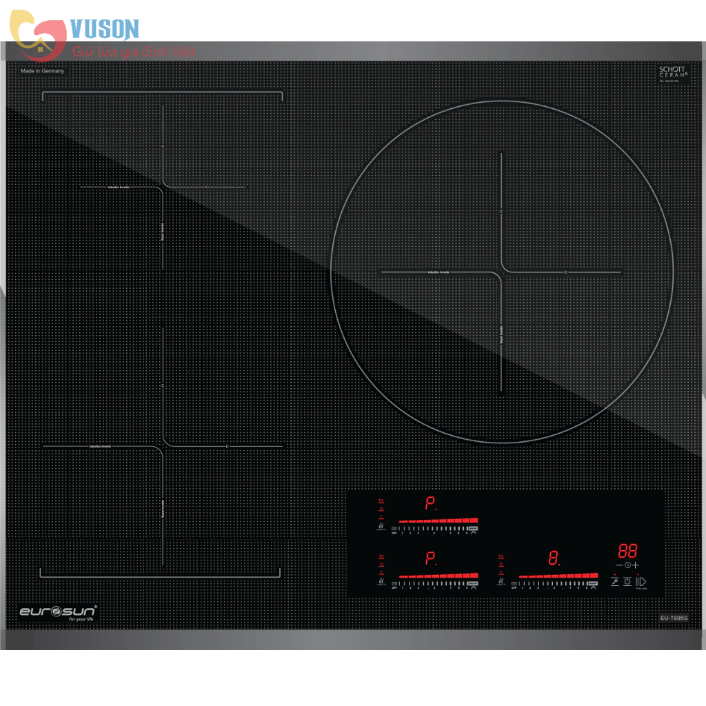 Bếp từ Eurosun EU-T905G - Hàng chính hãng