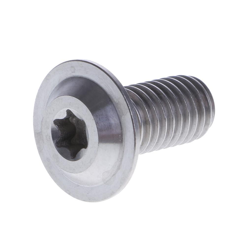 M8 x 16 Titanium / Ti Motorcycle Brake Disc Rotor Mount  Screw