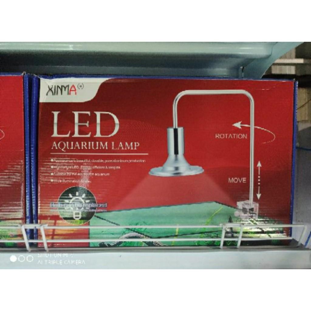 Đèn kẹp Xima- Đèn led kẹp bể thủy sinh- Đèn bán cạn- Đèn thủy sinh bán cạn