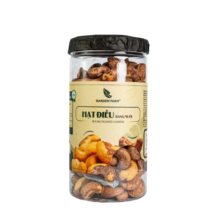 Hạt điều rang muối GARDEN FARM hũ 500g