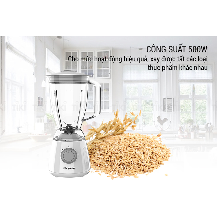 Máy Xay Sinh Tố Đa Năng 2 Cối Kangaroo KG2B6 - Hàng Chính Hãng