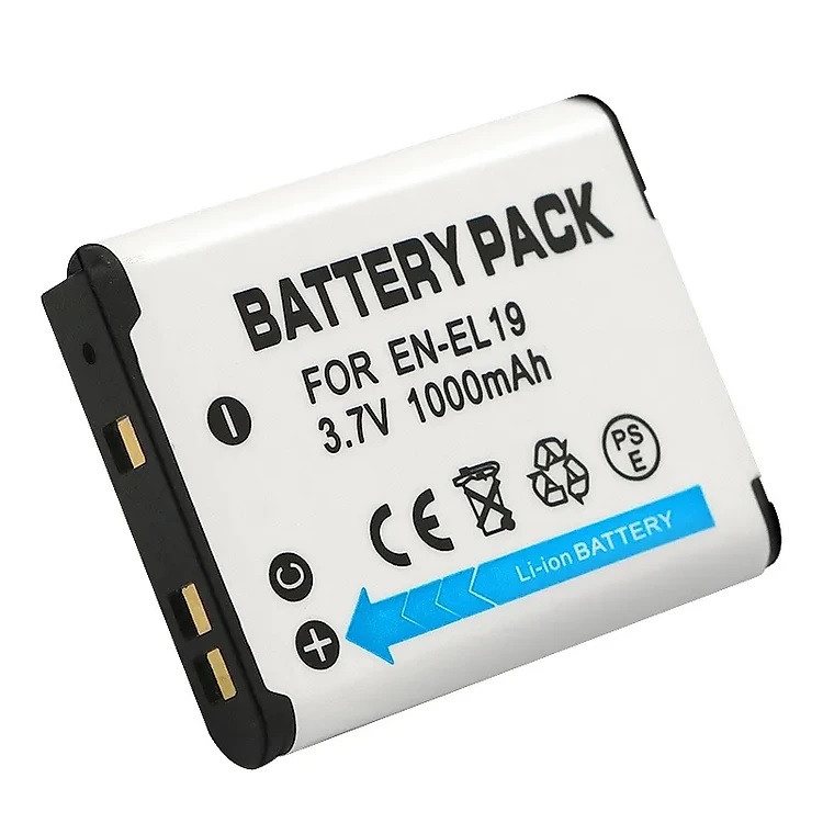 Pin Dành Cho Máy Ảnh Nikon 1000mAh 3.7V EN-EL19 - Hàng Nhập Khẩu