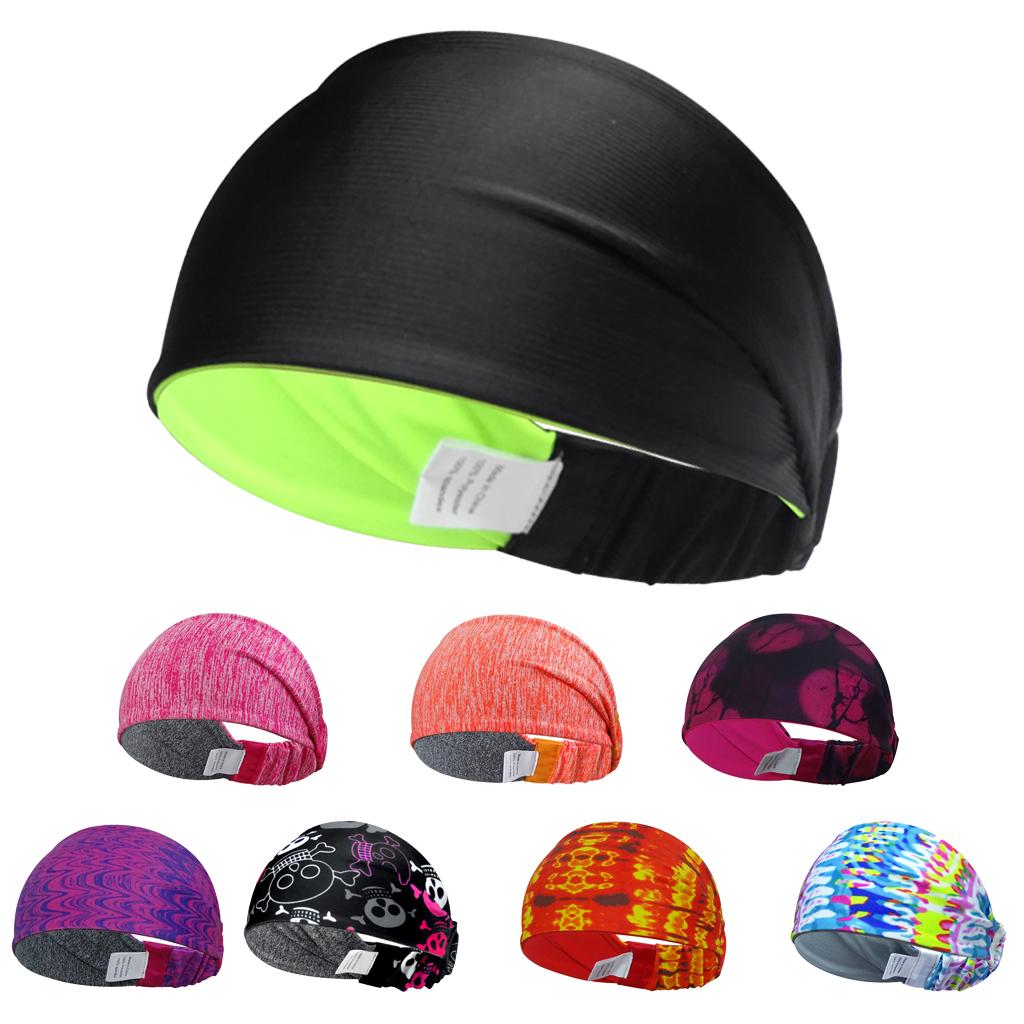 Fashion Men Women Sports Gym Yoga Headband Sweatband Hairband - Sweat Absorption, Moisture Wicking, Comfortable