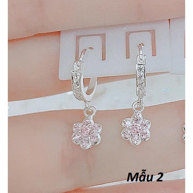 Bông tai bạc trẻ em các mẫu MS65