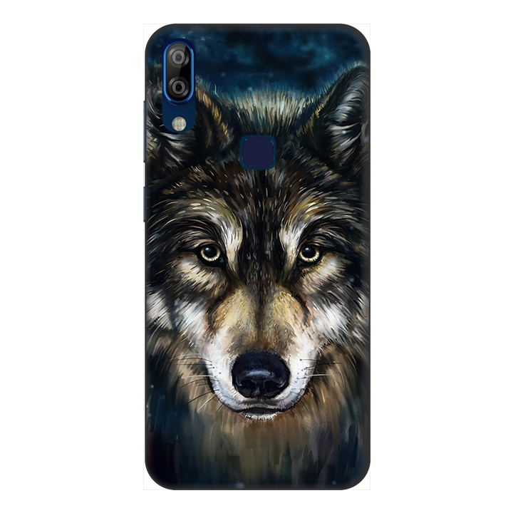 Ốp lưng điện thoại VSmart Active 1 Plus hình Chó Sói Mẫu 2 - Hàng chính hãng