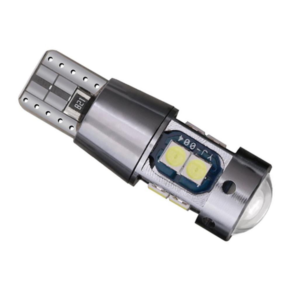 Pair T10-3030-10SMD 6000K White 1200LM LED Reading Light Bulbs Kit