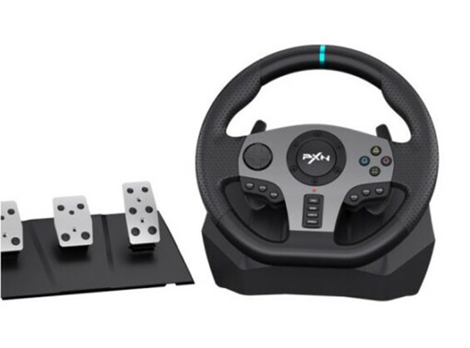 Bộ Full Vô Lăng Chơi Game PXN V9 Gaming Racing Wheel - Hàng Chính Hãng
