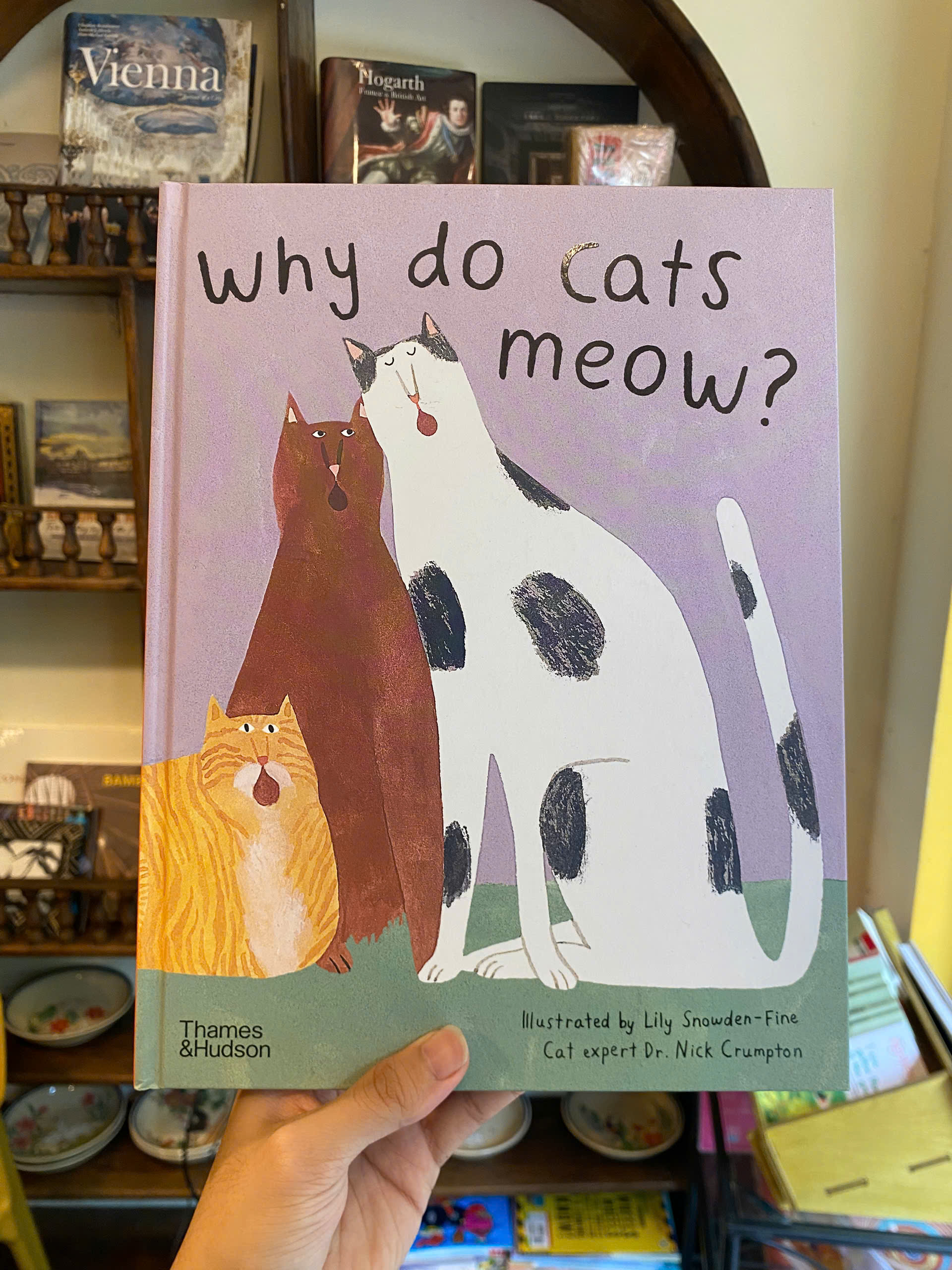 Sách - Why do Cats Meow?: Curious Questions About Your Favorite Pets by Nick Crumpton
