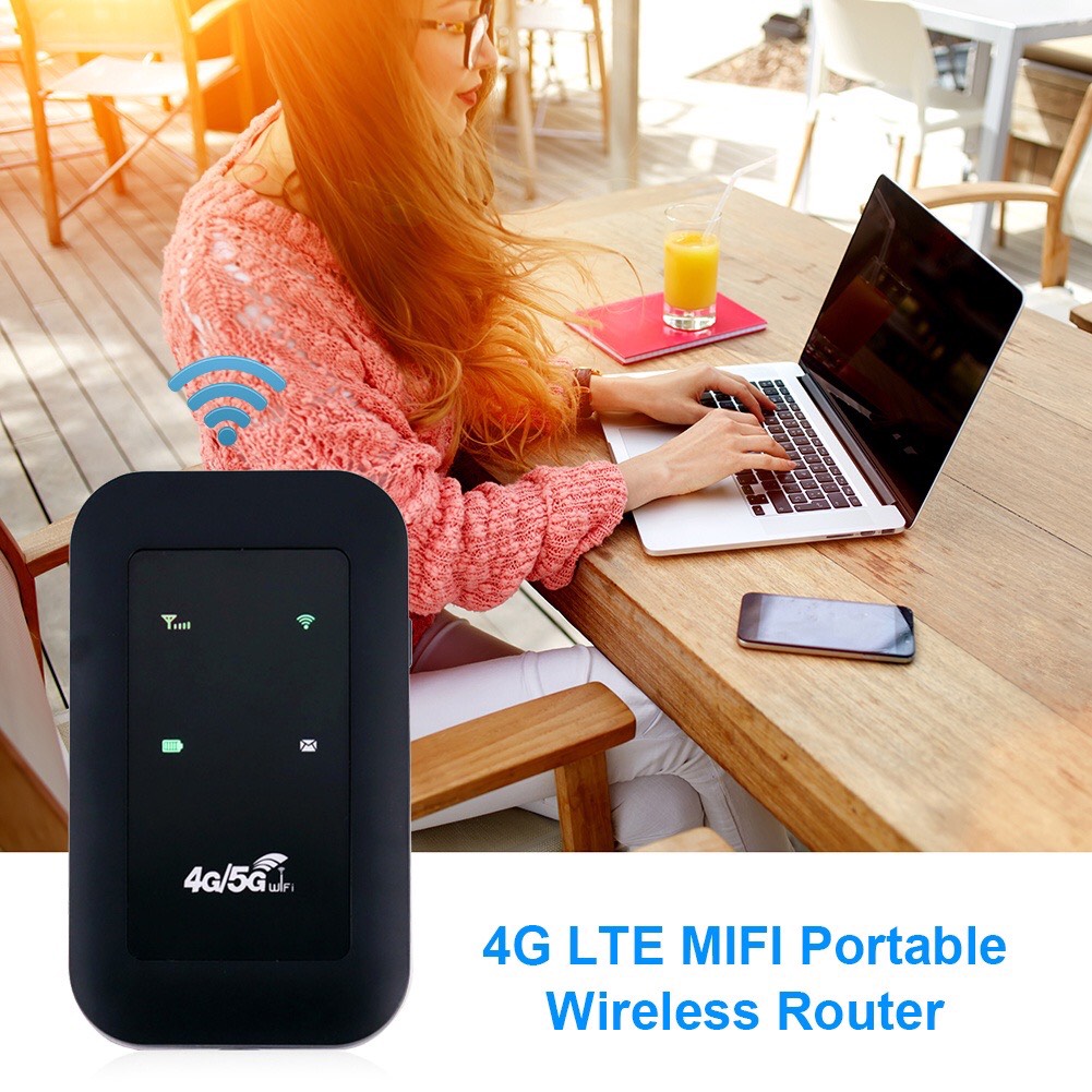 Bộ Phát WiFi 4G/5G LTE - Bộ Phát Wifi Di Động 4G/5G LTE - Tốc Độ 150Mb Hỗ Trợ Tất Cả Nhà Mạng - Hàng Chính Hãng