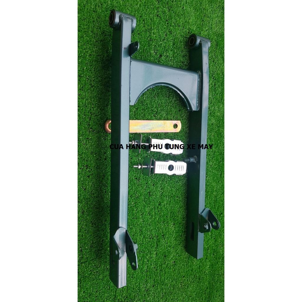 Gấp xe Sirius, Jupiter 50cm màu xanh kèm pát tăng sên