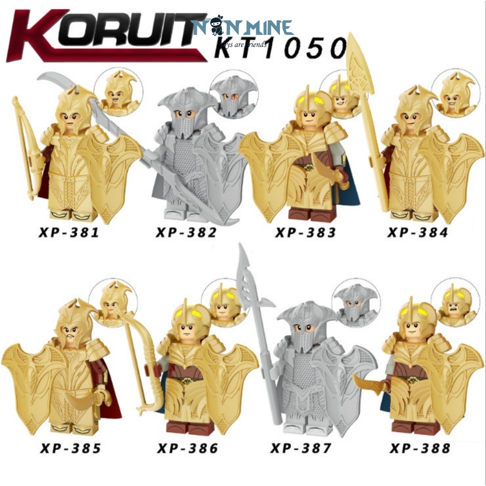 Minifigures Lính Elf Tiên Tộc Lord Of The Rings Xếp Hình Lắp Ráp Phim Chúa Tể Những Chiếc Nhẫn KT1050