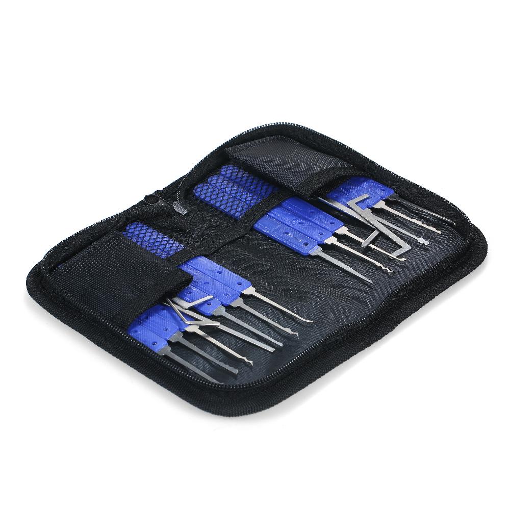 Bộ ổ khóa trong suốt và 22 dụng cụ tập mở khóa