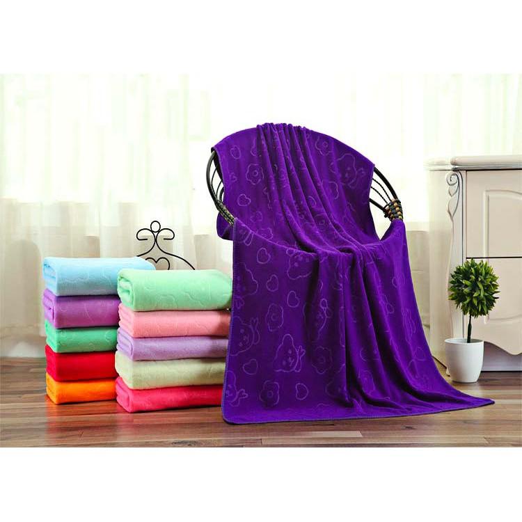 KHẮM TẮM COTTON MỀM MỊN 70X140